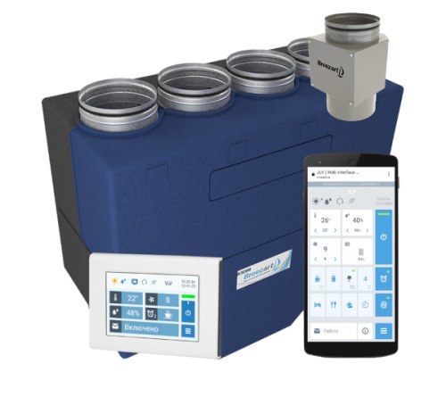 Breezart 400 Lux RE EZ2-220 (без возд. клап.)