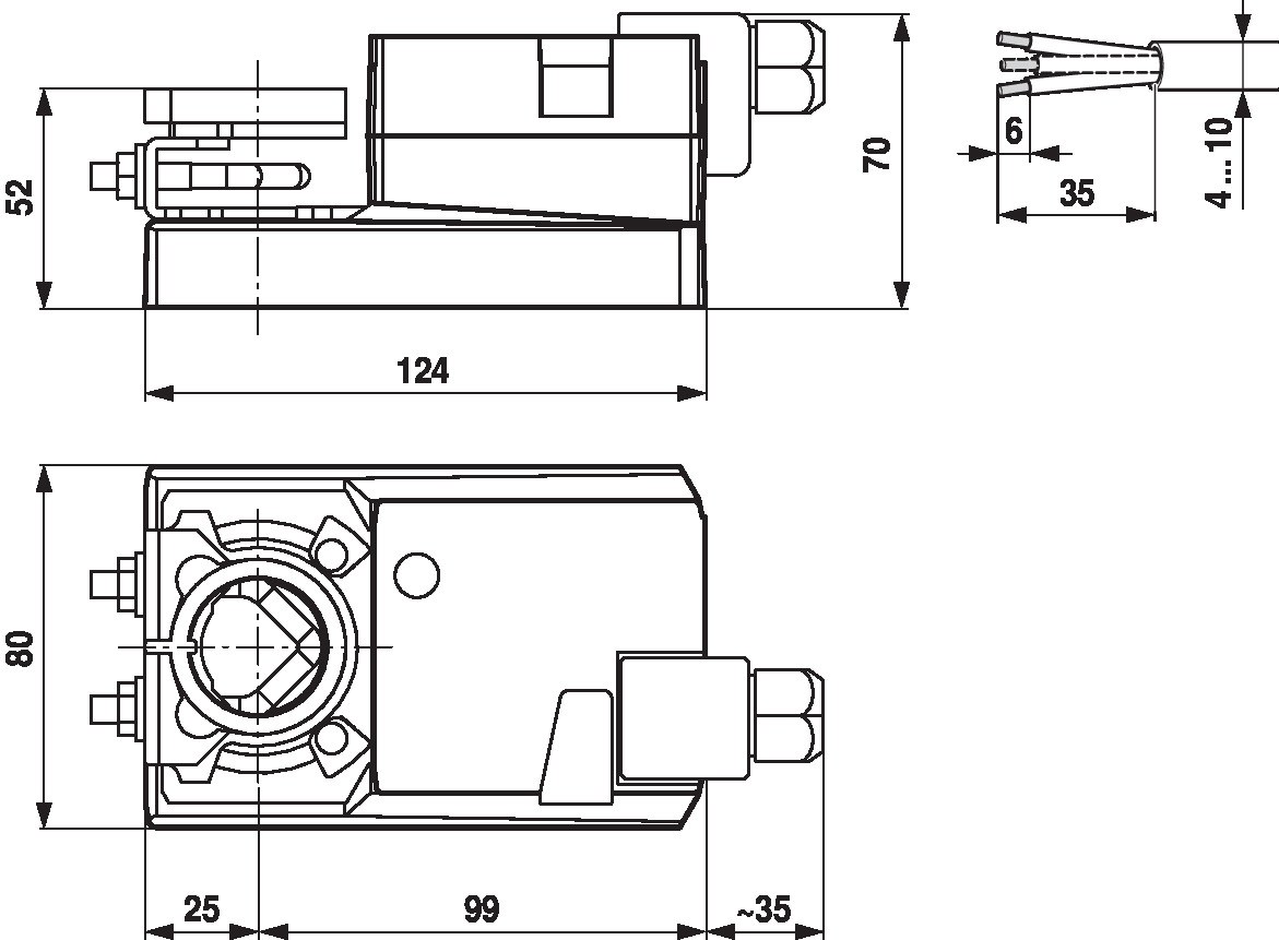 Электропривод Belimo NM230A-TP (10 Н·м)