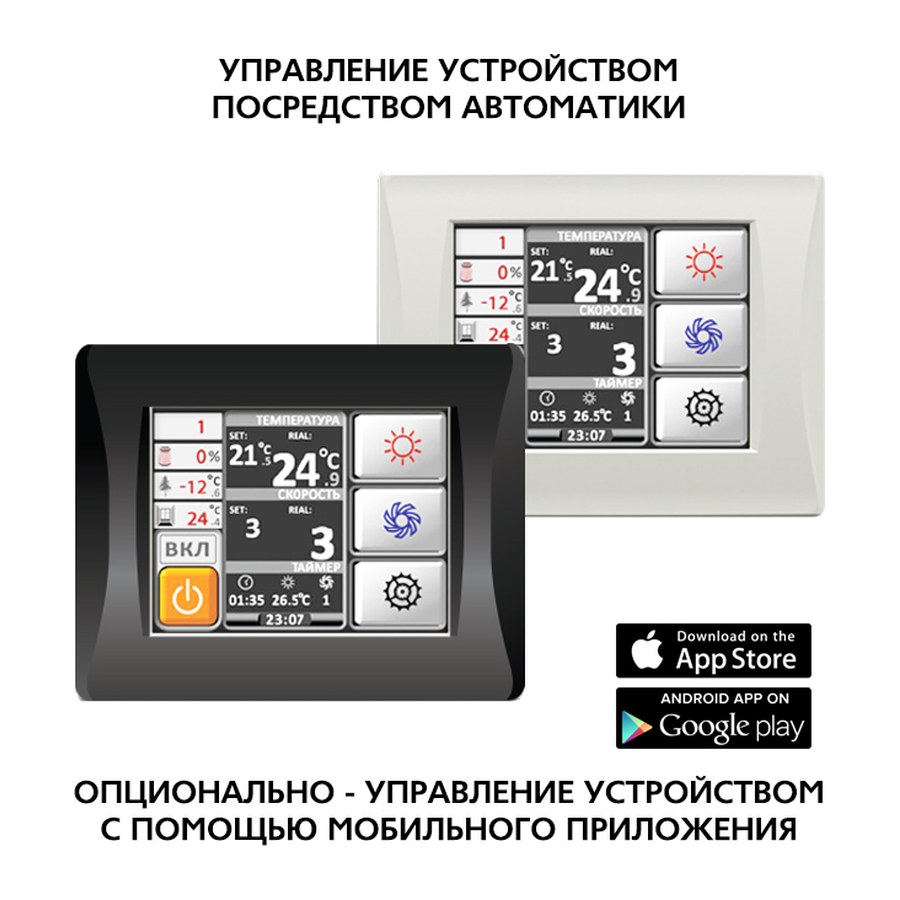 Приточная установка ФЬОРДИ ВПУ-2000 W-GTC