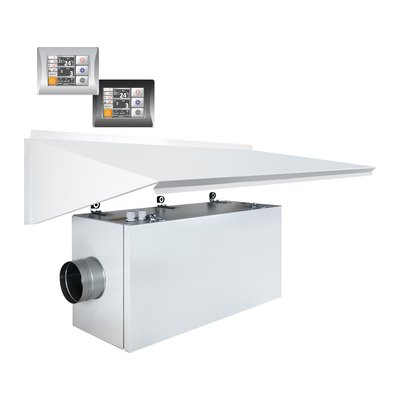 Приточная установка ФЬОРДИ ВПУ (У)-500/3 кВт/1-GTC (220В)