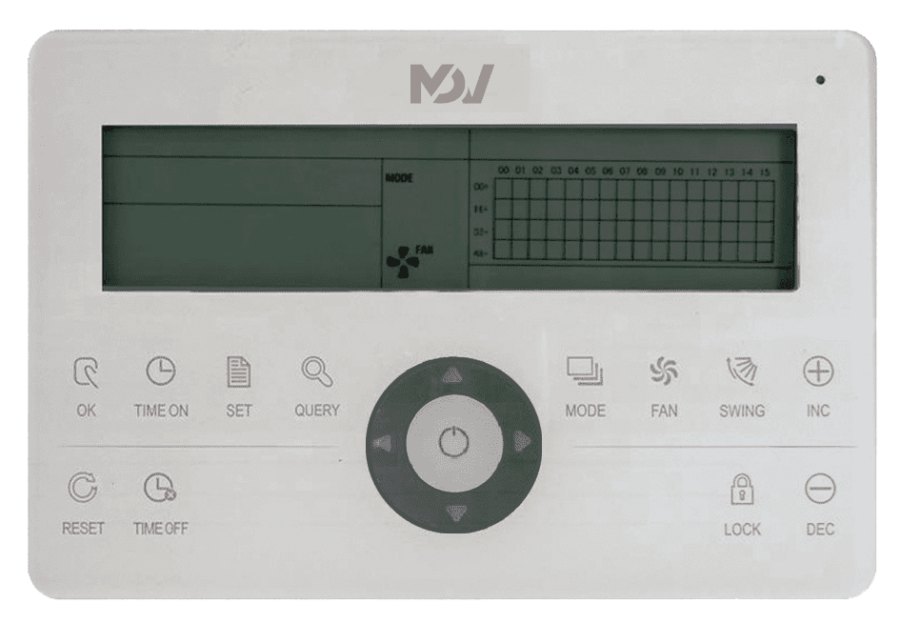 Настенный двухтрубный фанкойл MDV MDKG-V300C