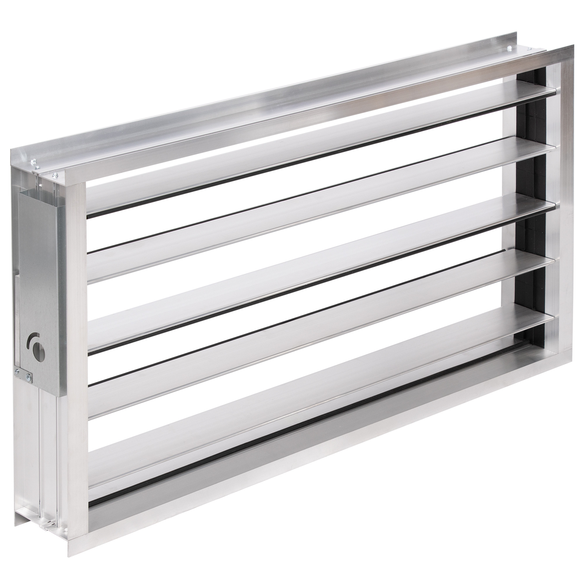 Клапан воздушный SHUFT DRr 600х200 с подставкой под электропривод