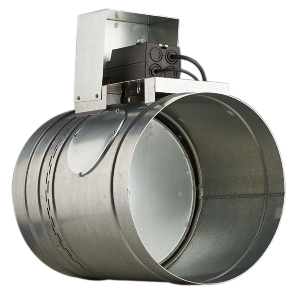 Клапан противопожарный SHUFT SHFDC-120-O-d500-MB24-F-0-Kk-0, Ø500 мм, EI 120