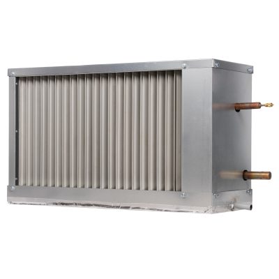 Охладитель фреоновый для прямоугольных каналов SHUFT WHR-R 400x200-4