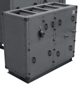 Приточно-вытяжная установка с пластинчатым рекуператором RWN-RP-2700(50c)-ЕС-W-Classic(N)