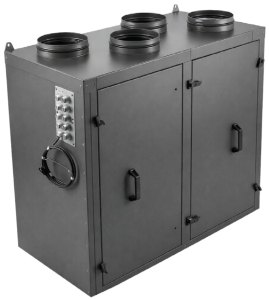 Приточно-вытяжная установка с роторным рекуператором RWN-RR-1700(50c)-ЕС-W-Classic(N)