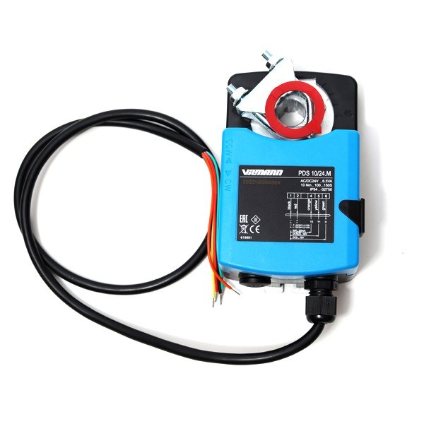 Привод воздушной заслонки VILMANN PDS 05/24.DT (5 Нм, 24 В, с возвратной пружиной) Привод воздушной заслонки VILMANN PDS 05/24.DT (5 Нм, 24 В, с возвратной пружиной)