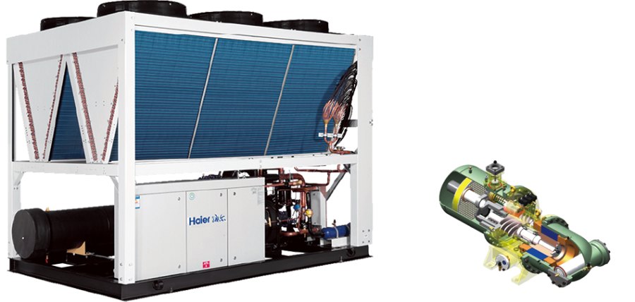 Винтовой чиллер Haier CI0620PANF с воздушным охлаждением