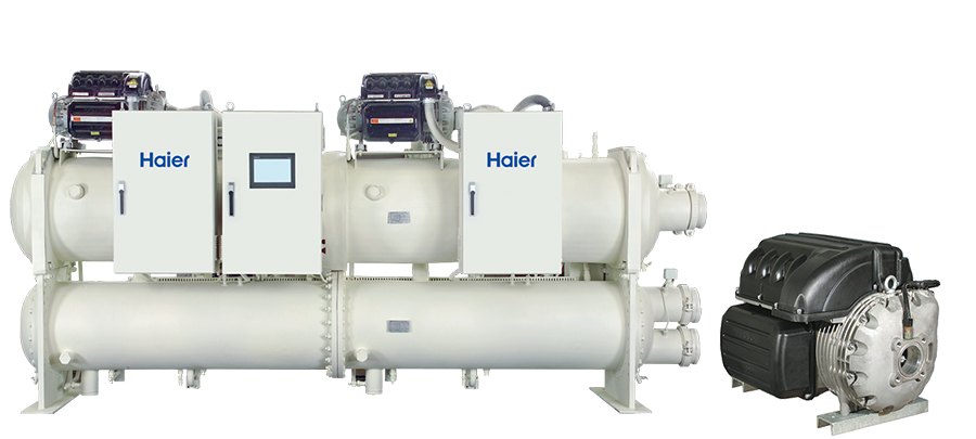 Чиллер с турбокомпрессором Haier CCWP7030SXNENCNN1 с водяным охлаждением