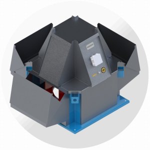 Крышный вентилятор ВКРВ №11,2, Ø1120 мм