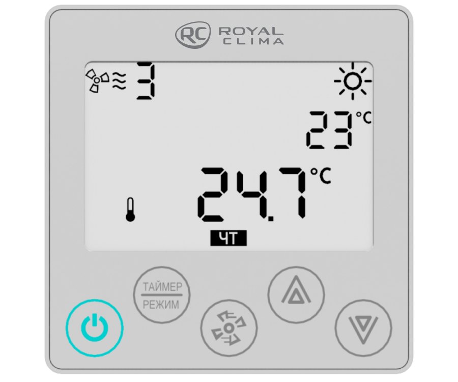 Приточная вентиляционная установка ROYAL Clima RCL 600S-1,2/1.PE