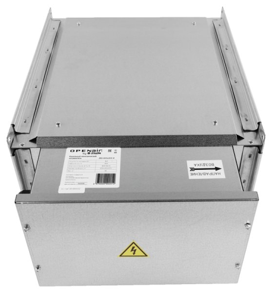 Электрический нагреватель для прямоугольных каналов ZILON ZES 600x350-24
