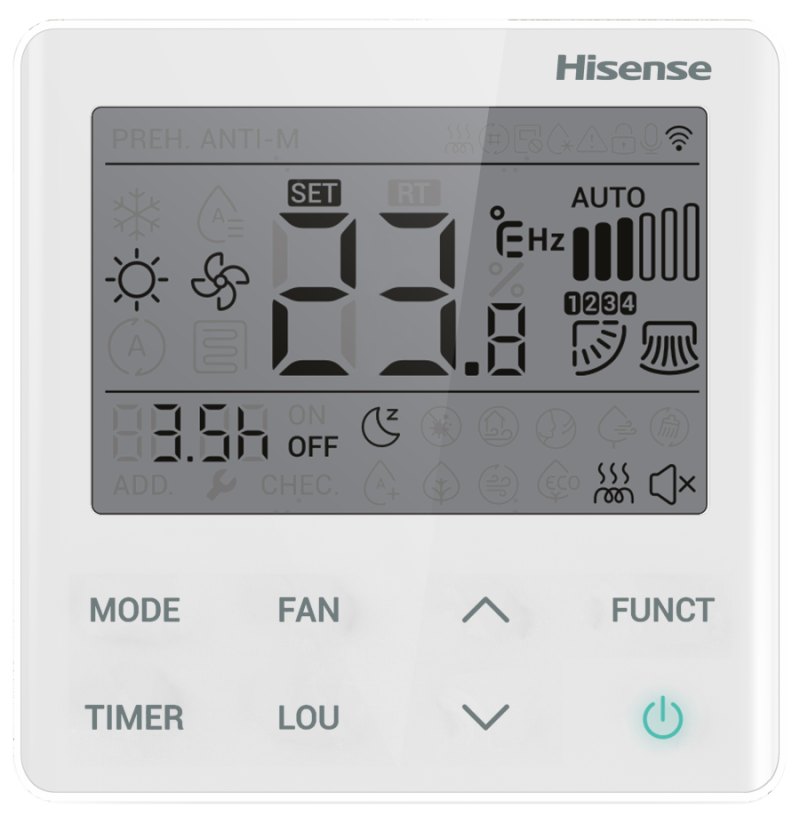 Сплит-система канального типа Hisense HEAVY Classic AUD-18HX4SNL1/AUW-18H4SS