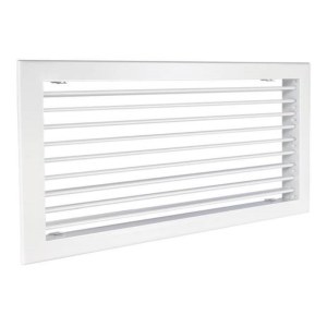 Настенная однорядная решётка ZILON 1 WA 400*200