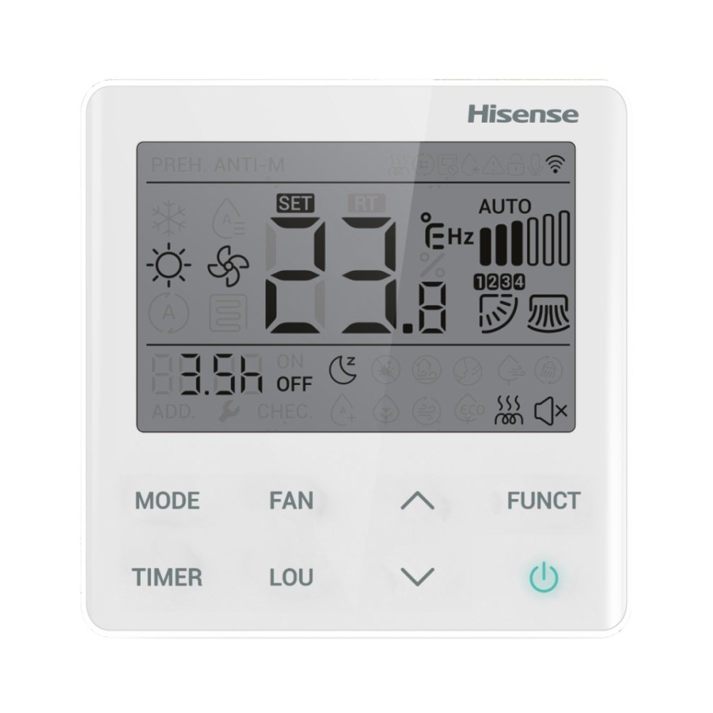 Инверторная сплит-система канального типа Hisense HEAVY EU DC Inverter R32 ADT-12UX4RBL8/AUW-12U4RS8