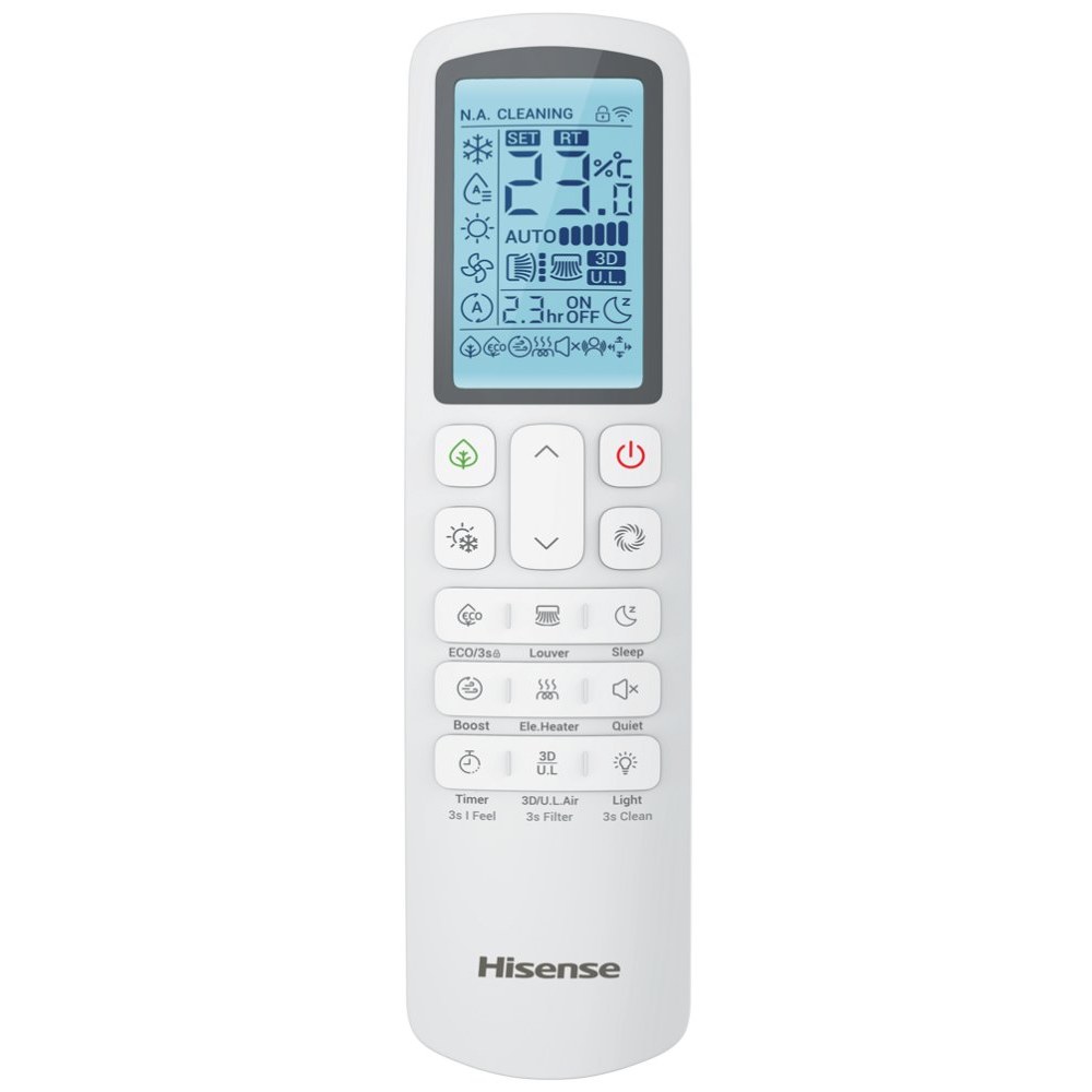 Инверторная сплит-система напольно-потолочного типа Hisense HEAVY EU DC Inverter R32 AUV-36UR4RC8/AUW-36U4RK7