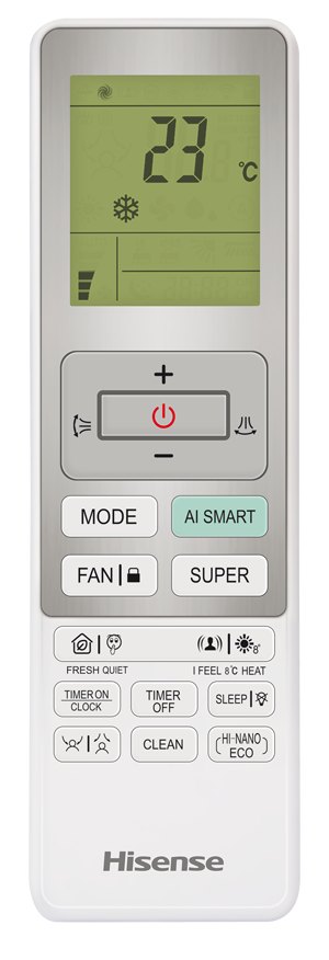 Внутренний блок мульти сплит-системы настенного типа Hisense VISION PRO CARBON FREE Match DC Inverter R32 AS-13UW4RXVQH01G(B)