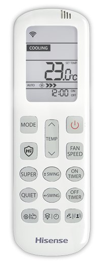Внутренний блок мульти сплит-системы настенного типа Hisense ZOOM FREE Match DC Inverter R32 AMS-12UW4RXRKB00