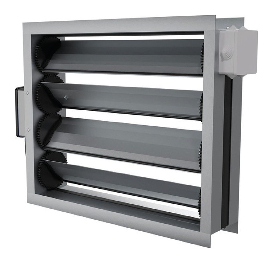 Воздушный клапан с электроподогревом ВКп 1200×700 Воздушный клапан с электроподогревом ВКп 1200×700