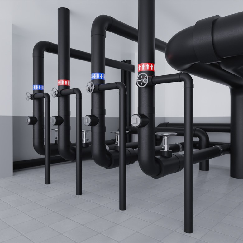 Трубка теплоизоляционная РУ-ФЛЕКС СТ 25×18 мм, 2 м