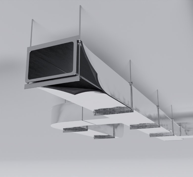 Рулон теплоизоляционный РУ-ФЛЕКС ВЕНТ-СК МЕТАЛЛ 16×1000 мм, 12 м