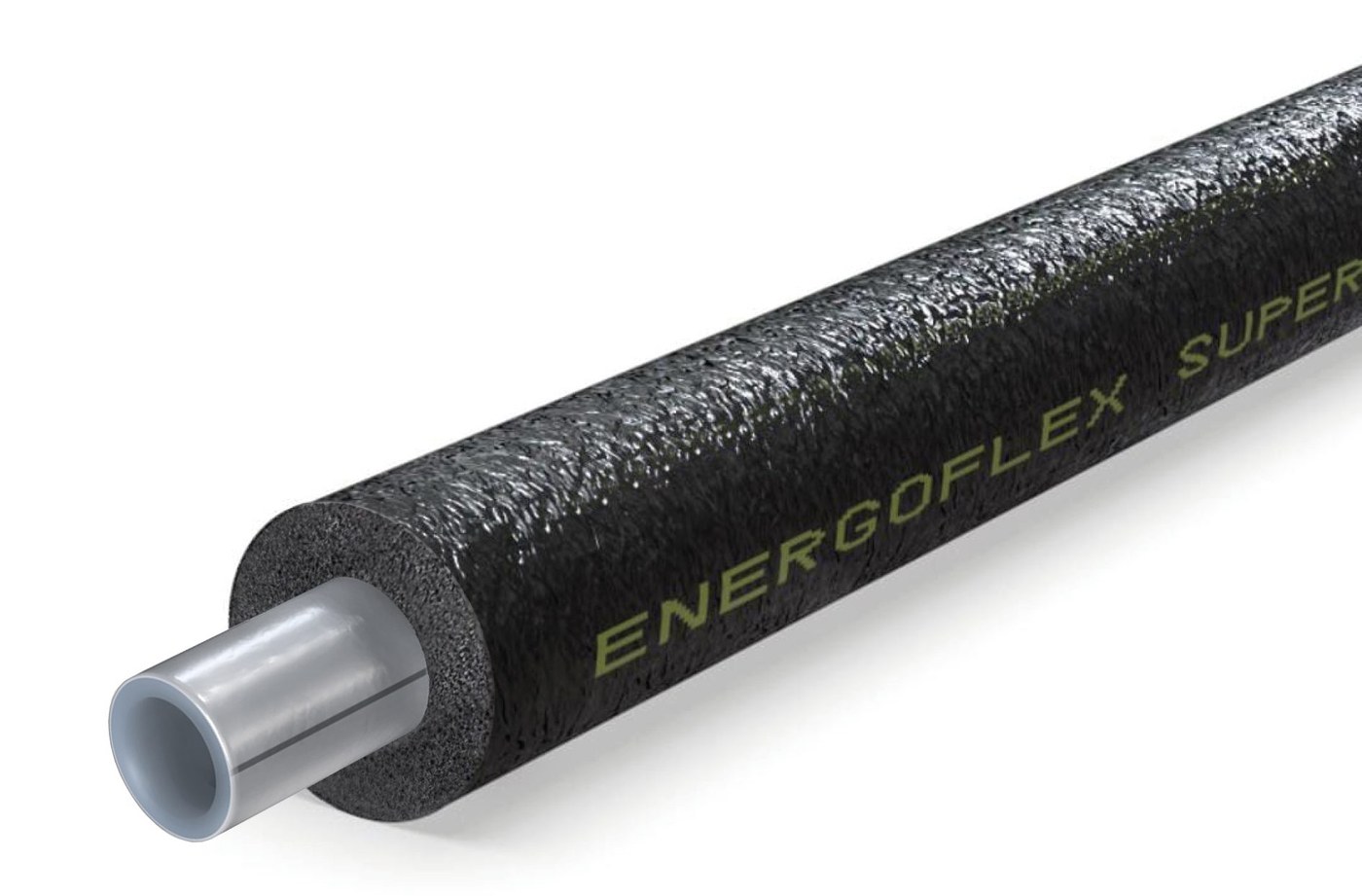 Трубка теплоизоляционная Energoflex Super Protect Black 16×6 мм, 2 м, чёрный